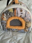 Portable Small Animals Hamster Carrier Bag Outdoor Travel Guinea Pig - Cat Print