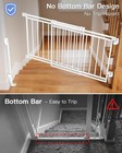 Baby Gate For Doorways top bottom Of Stairs  31-54 w Heavy Duty Dog Gate