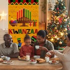 Vintage Happy Kwanzaa Decorations Door Cover 