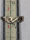 Vintage Tma  925 Sterling Silver Pinky Ring Toe Ring Child Size 2 5 Scroll