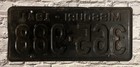 1941 Missouri License Plate 365-988