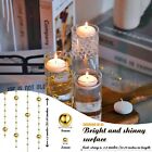 12 Set Glass Cylinder Vases For Centerpieces With 24 White Floating Candles