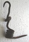 Antique Old Vintage Miners Sticking Tommy Candle Holder Unusual Knot