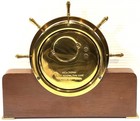 Vntg Seth Thomas Helmsman Ship   s Clock Refurbished  Tested  Working Well W key