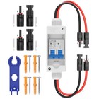 Solar Panel Disconnect Switch   20 Amp Dc 500v Breaker Box Pv Dc500v 20a