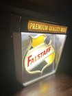 Rare 1950s Vintage Falstaff Beer    premium Quality Beer    Bar Light Sign  Must See