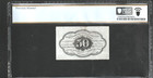 Fr 1311 - 50c First Issue Perf Edges  No Monogram  Pcgs 64 Ch Unc- At41