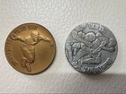 1964 Tokyo Olympics 925 Silver Commemorative Medal   1967 Universiade Bronze Med
