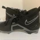 Nike Alpha Menace Pro 3 Black White Football Cleats Size 11