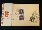 Ext Rare Iraq Basra 1941    double Censored    Cover To Bombay With    mandvi    Rec Can