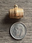 Lot Of 4 Seagram   s Ancient Gin Mini Barrel Keg Charms