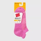 Hanes Women s Absolute Active Run Heel Shield 3pk No Show Socks - 5-9