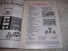 Nutshell News For Complete Miniatures Hobbyist Magazine August 1980 Dollhouse