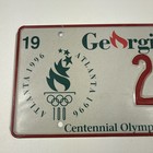 Georgia 1996 Centennial Olympic Games License Plate Low Number 230  - 1994