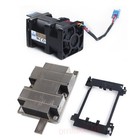 For Dell Poweredge R540 R440 2nd Cpu Heatsink Fan 01cw2j 1cw2j W  Cage Nw0cg Kit