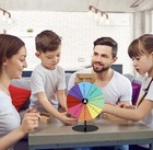 Enhanced All Metal Prize Wheel  Dry Erase  8 Inch Spinning Wheel For Prizes