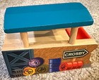 Rare Thomas   Friends Brio Compatible Wooden Train Railway Sodor Barrel Loader