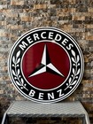 Mercedes Benz Sign - High Quality - Rare -service Dealer -xxl    29 9    76cm 