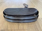 Vintage Art Deco Light Lamp Tiered Metal Bed Over Headboard Reading Mcm