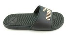 New Puma Cool Cat Size 6 Black With Copper Cat Logo Women Slide Sandals