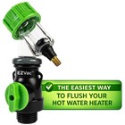 Sediment Gone    Water Heater Flush Tool     Breaks Up Clogs   Removes Tank Sediment