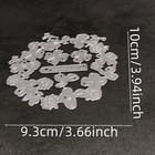 Good Luck 4 Leaf Clover Wreath Metal Craft Die Cut Cutting Paper Machine Cutters