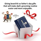 Beard Grooming Kit For Men Beard Oil Softening Daily Care Set Fathers Day Gift