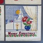 Vintage Napkins Lot Merry Christmas Santa Clause Holiday Snow Holly Winter Frost