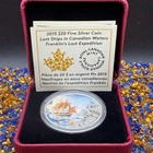 Proof 2015 Canadian  20  999 Silver 1 Oz Franklin s Lost Expedition  Coa  Case