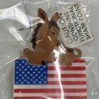 1980 Hallmark Enesco Democratic Donkey Political Pin Mip  New    Free Shipping