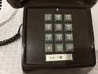 Vintage Cortelco Corded Desk Telephone   2500-vba-20m   Brown   Push Button Dial