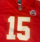 Patrick Mahomes Red Stitched Mens Jersey  15 Sz X-large