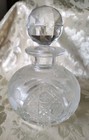 American Brilliant Cut Glass Perfume Bottle C  1900-10- 2 Available