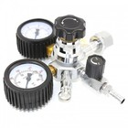 Co2 Primary Regulator  Dual Gauge  1 4  Hose Barb
