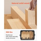Uimoso Pilates Box For Reformer Pilates Equipment Accessory For Exercises Black