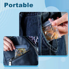 100 Small Clear Plastic Storage Bags 3 X 2 75 Inch 6 Mil Seal Pouches