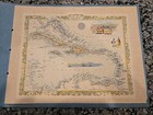 Vtg  Frenchman s Cove Jamaica Portfolio Of 10 Map Views Caribbean Travel Art