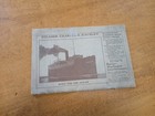Travel Booklet  To And Through Michigan 1904  Steamships railroads  Advertising
