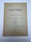 Lot Of 6 Vintage Eth Zurich Doctoral Dissertations 1960-64 Aerospace Physics Tec