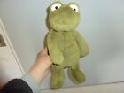 Jellycat Bashful Green Frog Plush Stuffed Animal Toy Rare Soft Floppy 12  Clean
