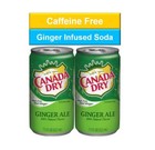 Canada Dry Ginger Ale Mini Soda Cans 7 5 Oz Soft Drinks Bulk Snacks Pack Smal   