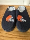 Cleveland Browns Foco Mens Slippers Small 7-8 Waffle Knit Scuff House Slides