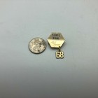 1968 Kansas State Fair Lapel Pin Hat Pin Dangle  68  Charm Vintage Souvenir