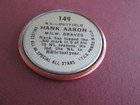 1964 Hank Aaron Topps All Stars Baseball Coin  149 