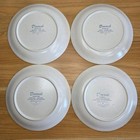 Vintage Franciscan Hacienda Gold Earthenware Salad Plates Mid Century Modern