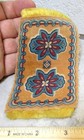 Vintage 1910-1915 Cigar Felt Flannel Mini Rug Design  From Egyptienne Cigarettes