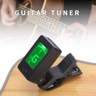Clip-on Chromatic Digital Violin Tuner Lcd For Guitar Ukulele Bass Tuner-455 