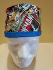 Marvel Comic Book Men s Skull chemo Surgical Scrub Hat cap Handmade