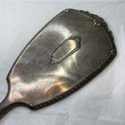 Vintage Sterling Silver Handheld Vanity Mirror