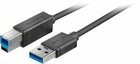New Insignia Usb 3 0 Type A Male To B Male Cable 3  For Printer Scanner Hdd Mac
